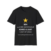 BEN - Personalised Teen Unisex Softstyle T-Shirt