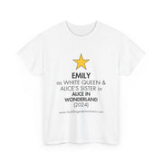 EMILY - Personalised Unisex Heavy Cotton Tee