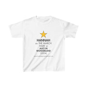 HANNAH - Personalised Kids Heavy Cotton™ Tee